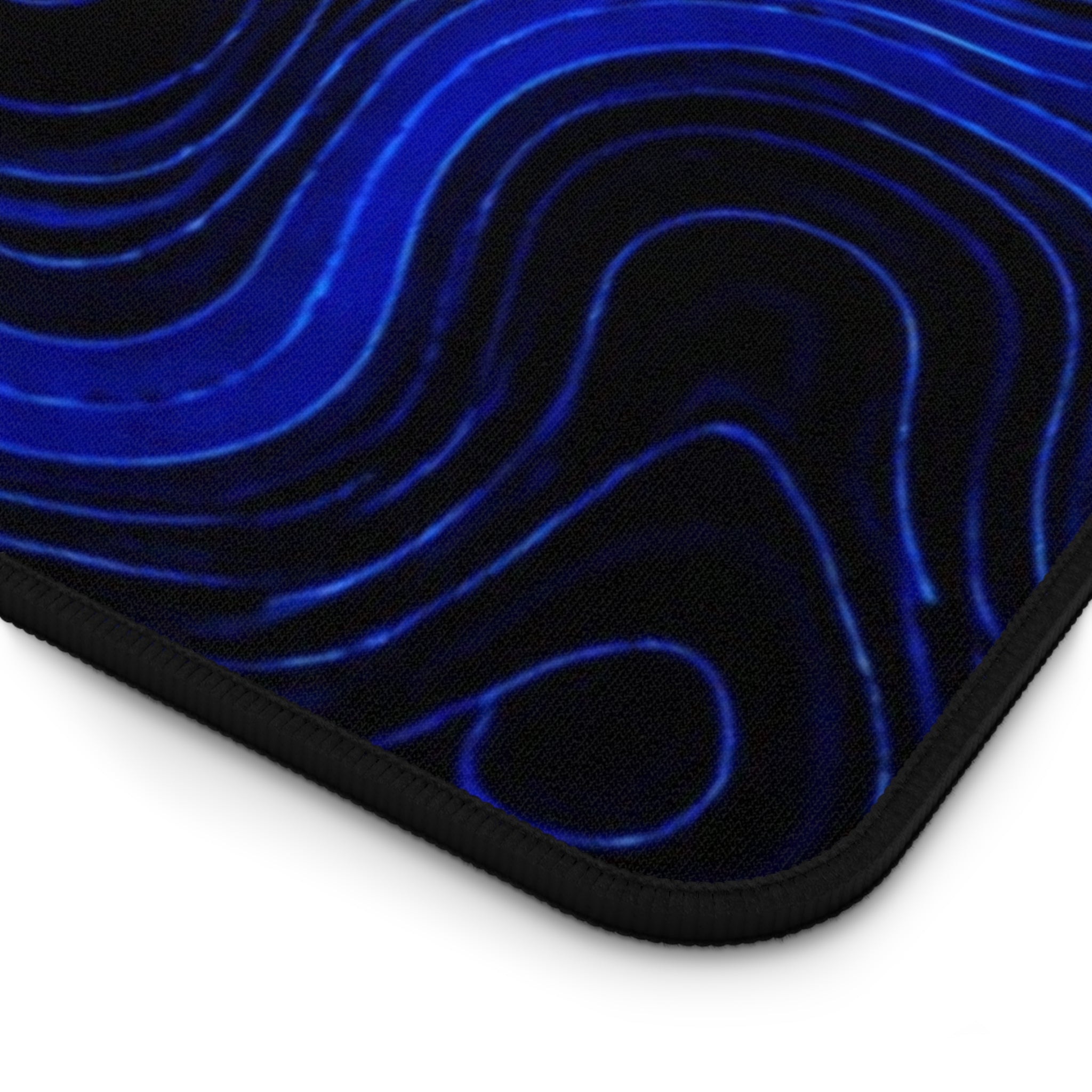 Blue Topographic Mousepad