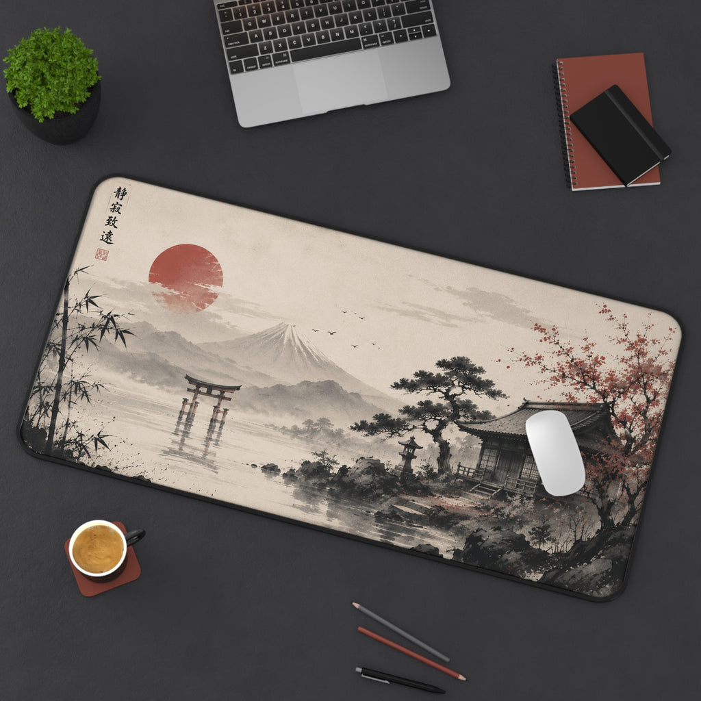 Japanese Ink Cabin Mousepad