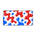 Spotted Dog Blue & Red Mousepad