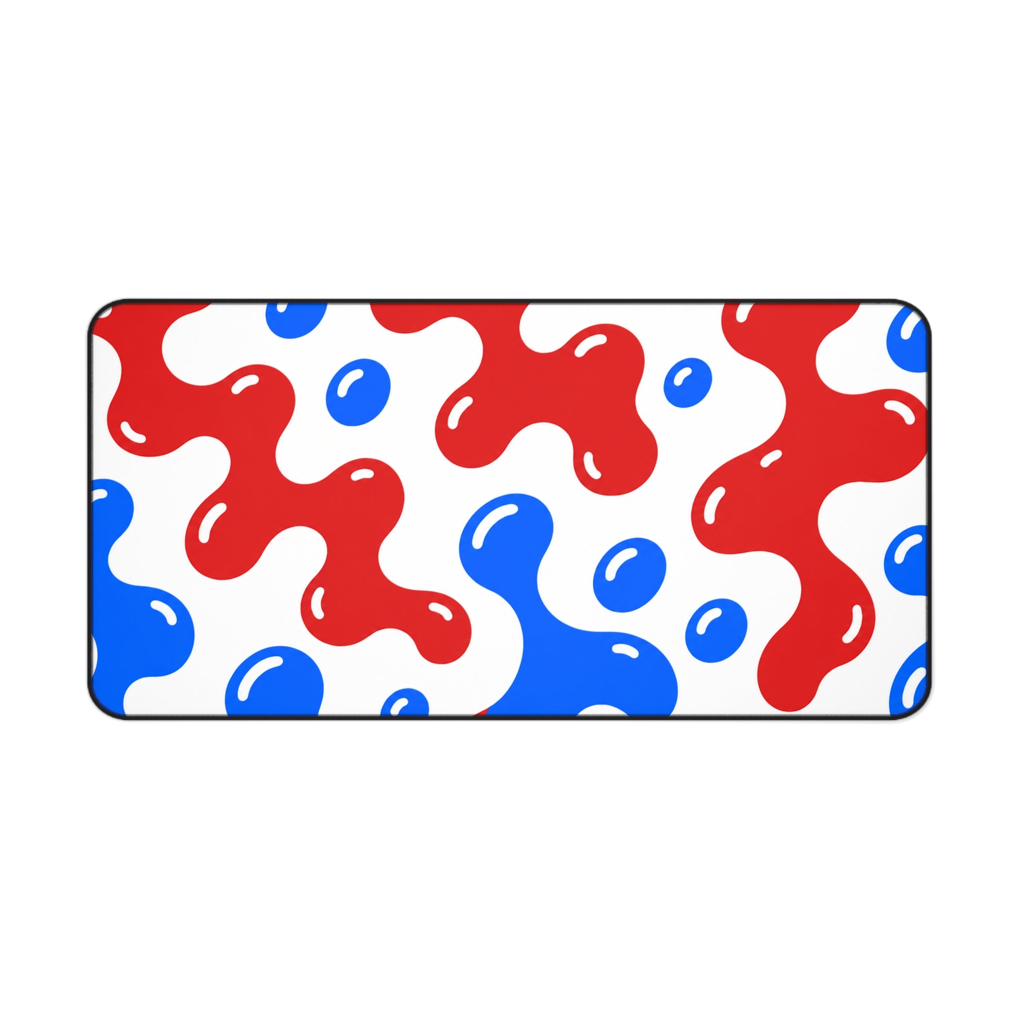 Spotted Dog Blue & Red Mousepad