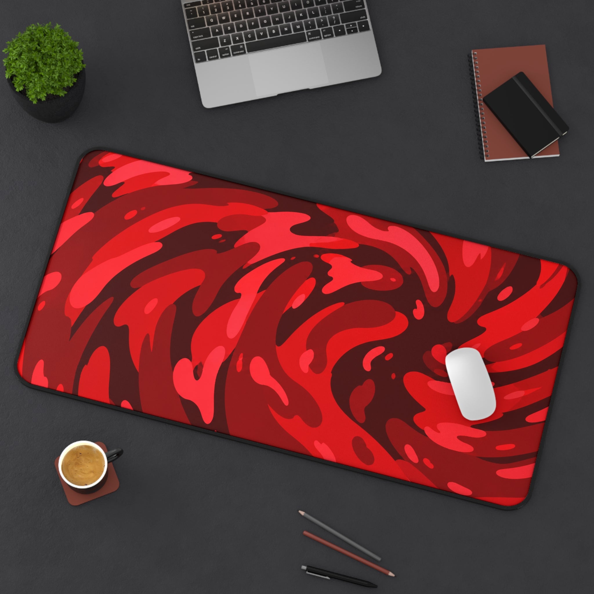 Swirl Red On Red
