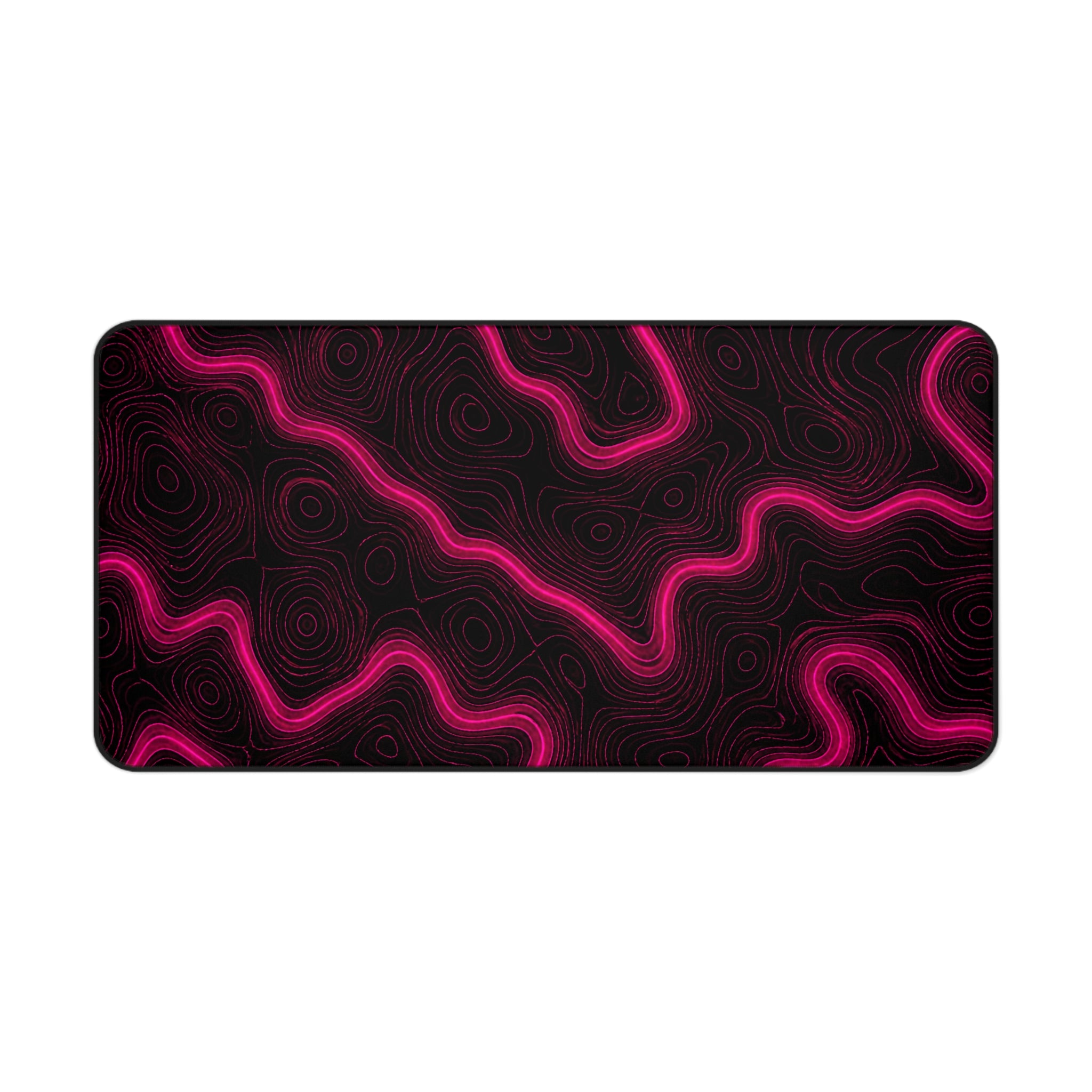 Pink Topographic Mousepad