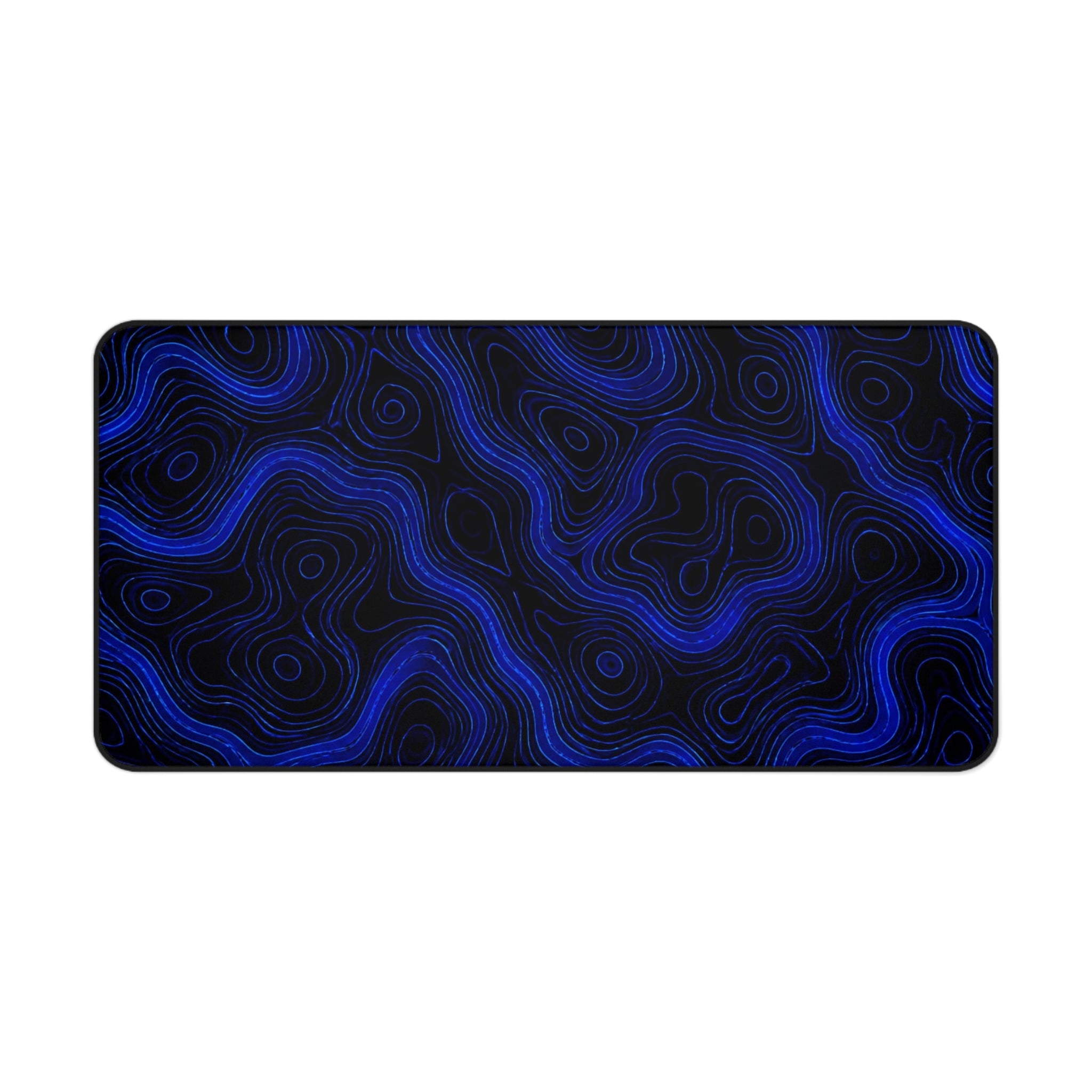 Blue Topographic Mousepad