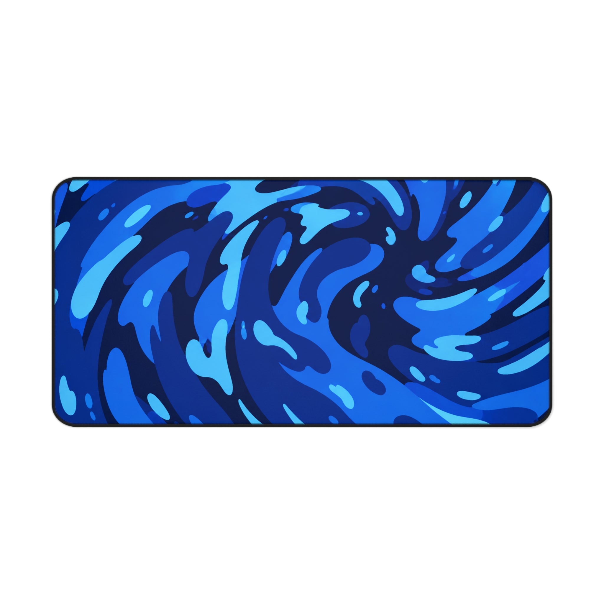 Swirl Blue & Black
