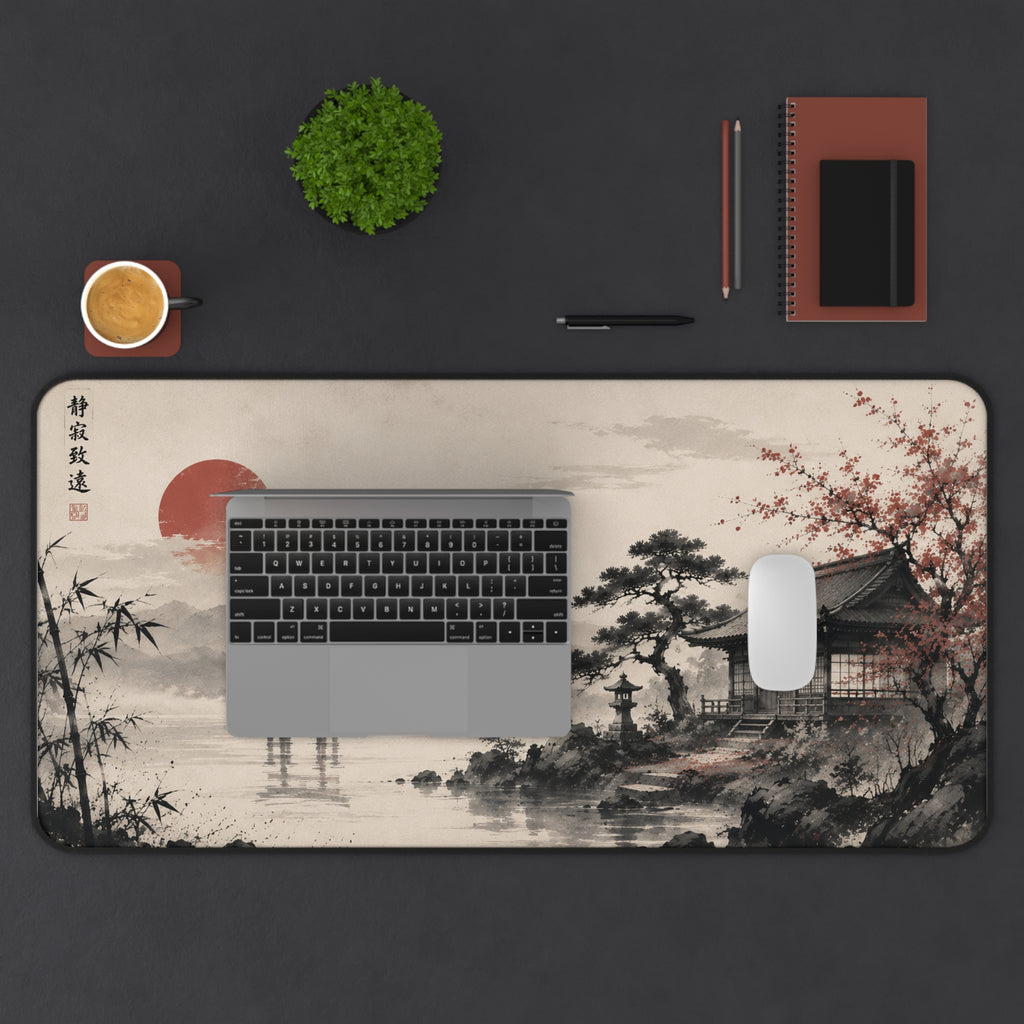 Japanese Ink Cabin Mousepad