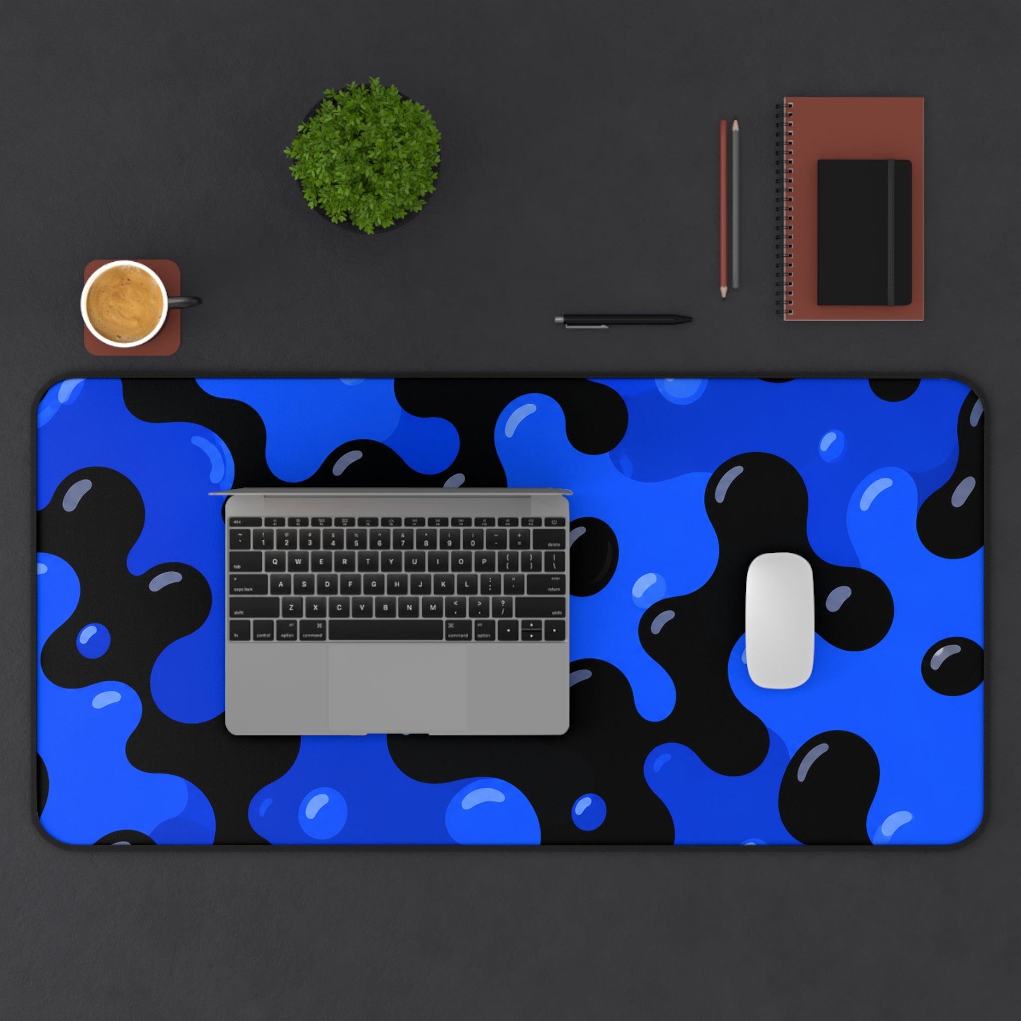 Spotted Dog Blue & Black