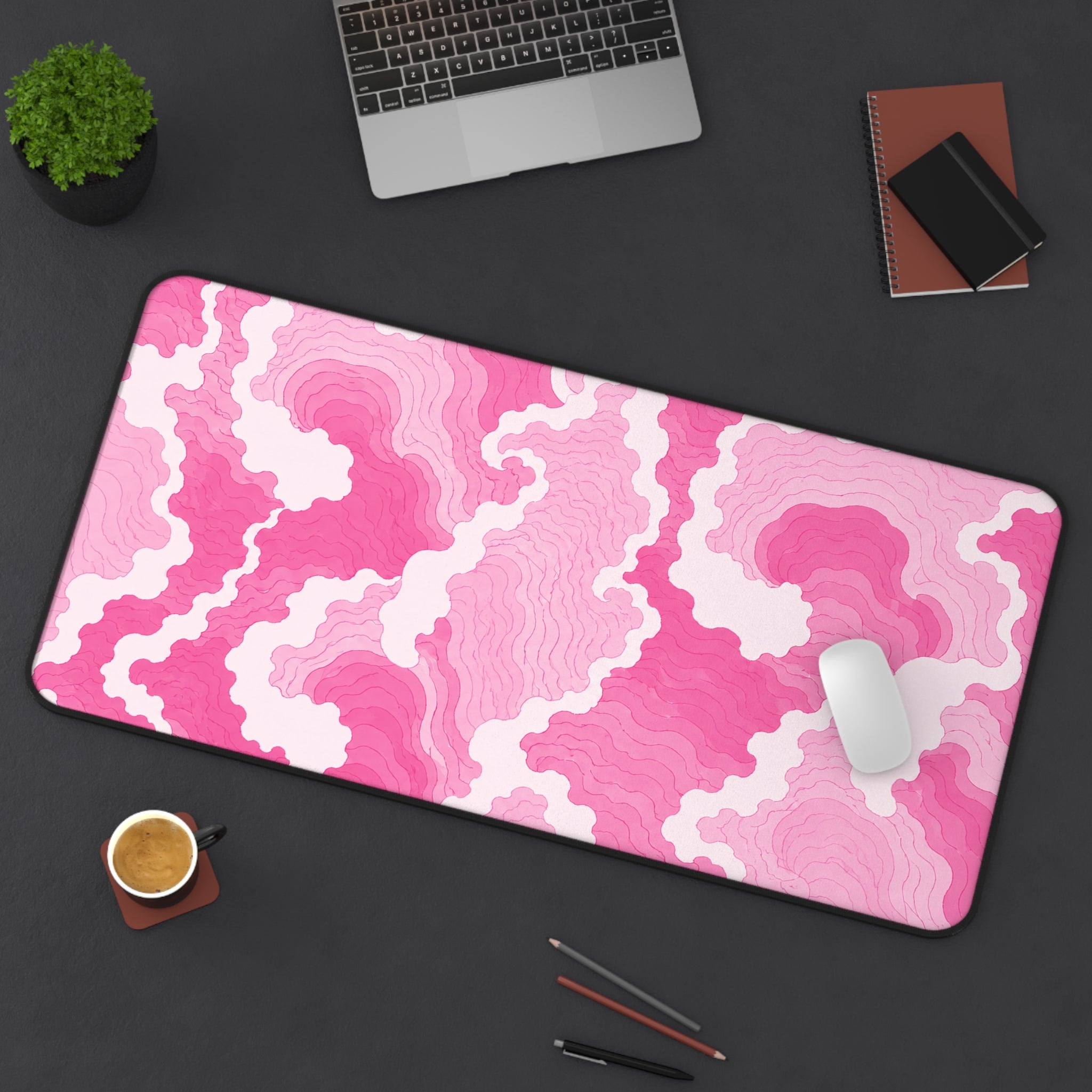 Waves Pink & Light Pink