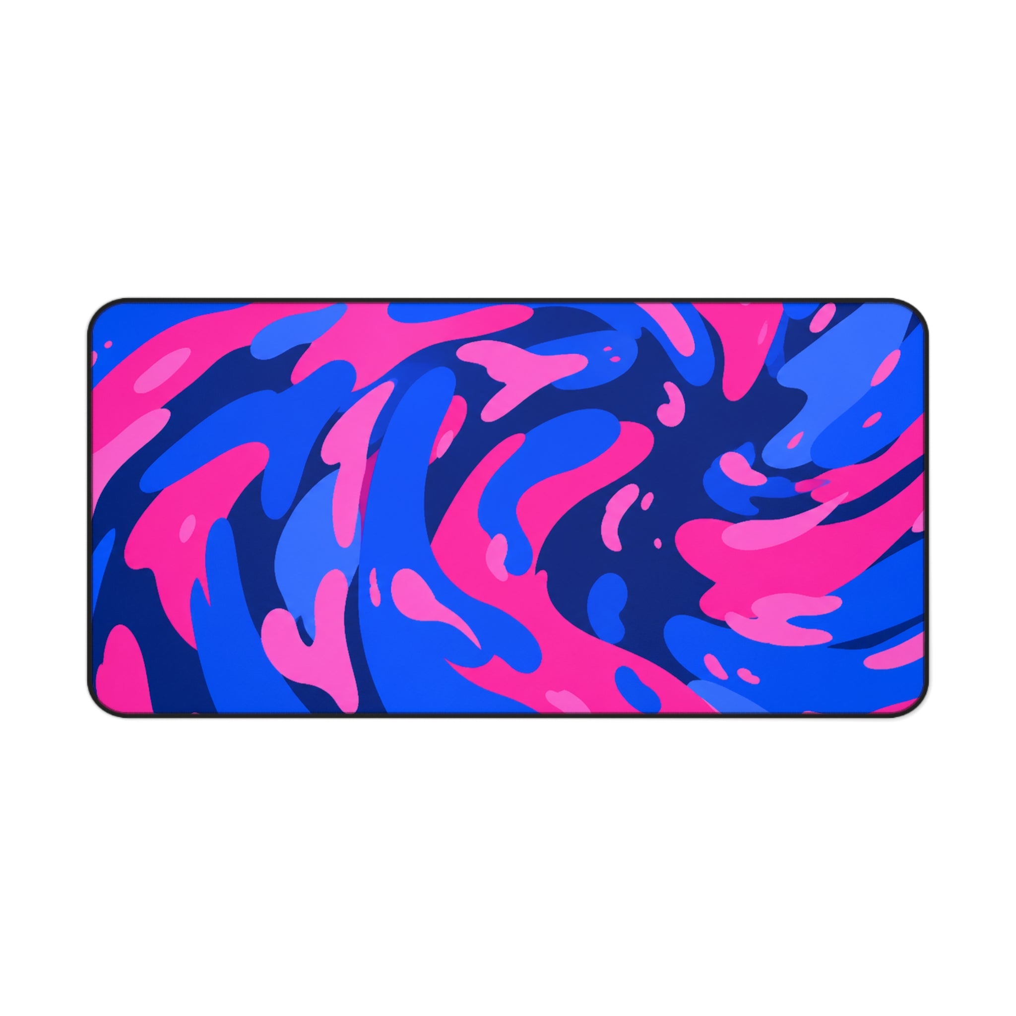 Swirl Blue & Pink Mousepad