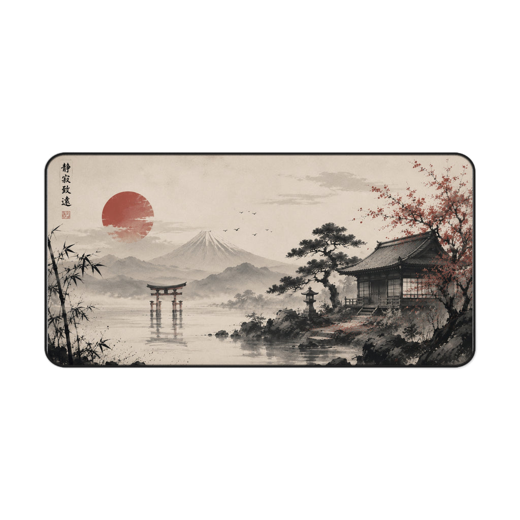Japanese Ink Cabin Mousepad