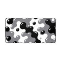Spotted Dog Black & Grey & White Mousepad