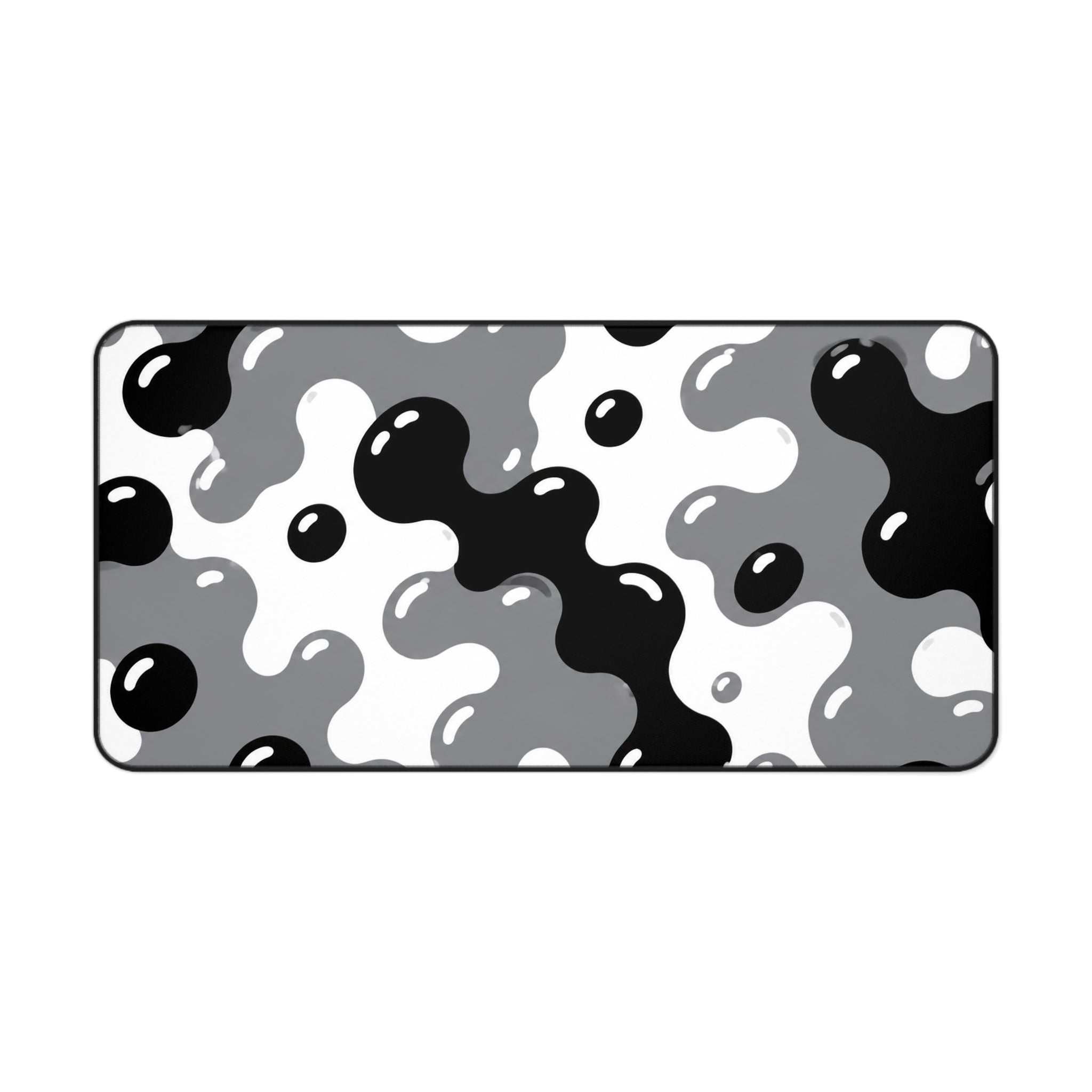 Spotted Dog Black & Grey & White Mousepad