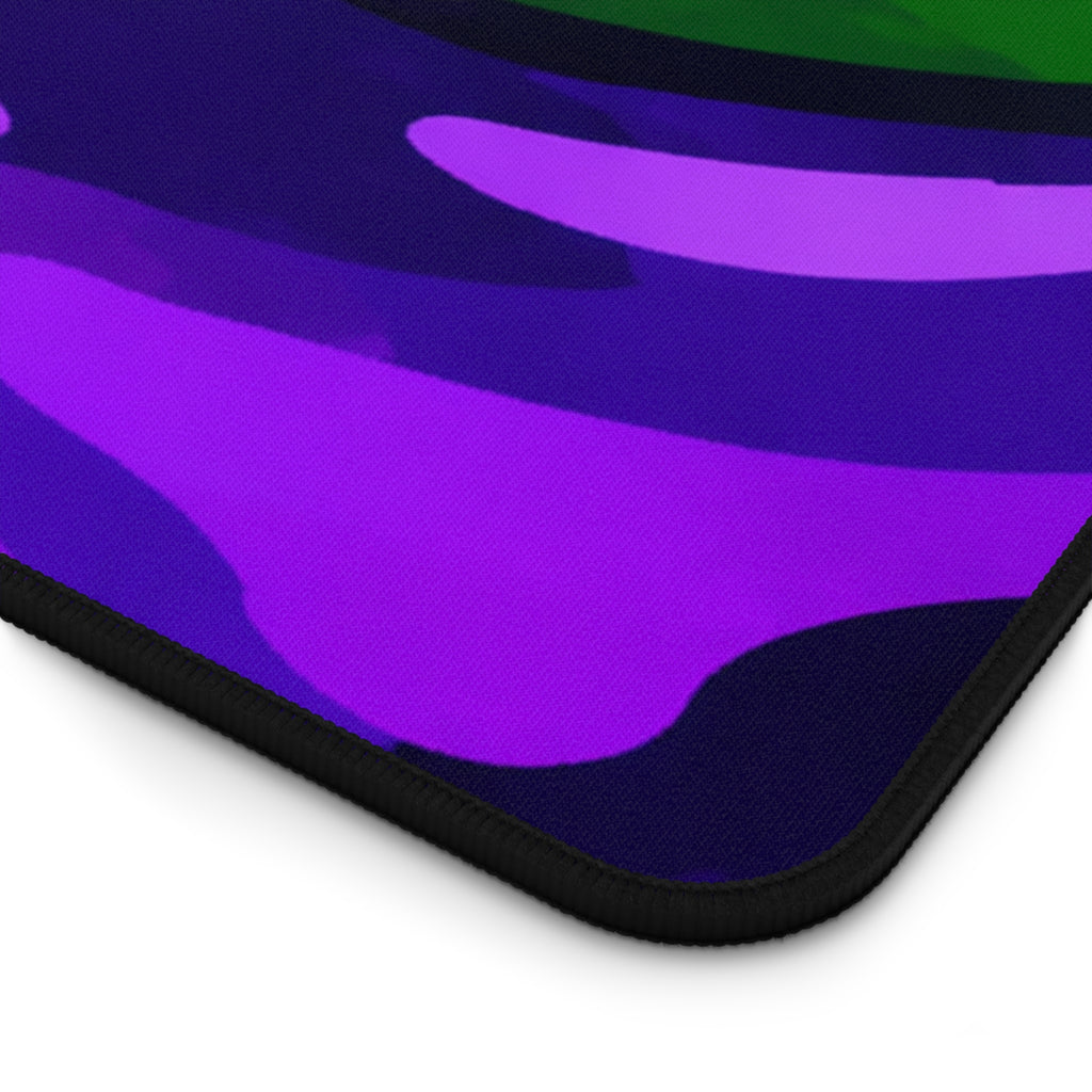 Swirl Green & Purple Mousepad