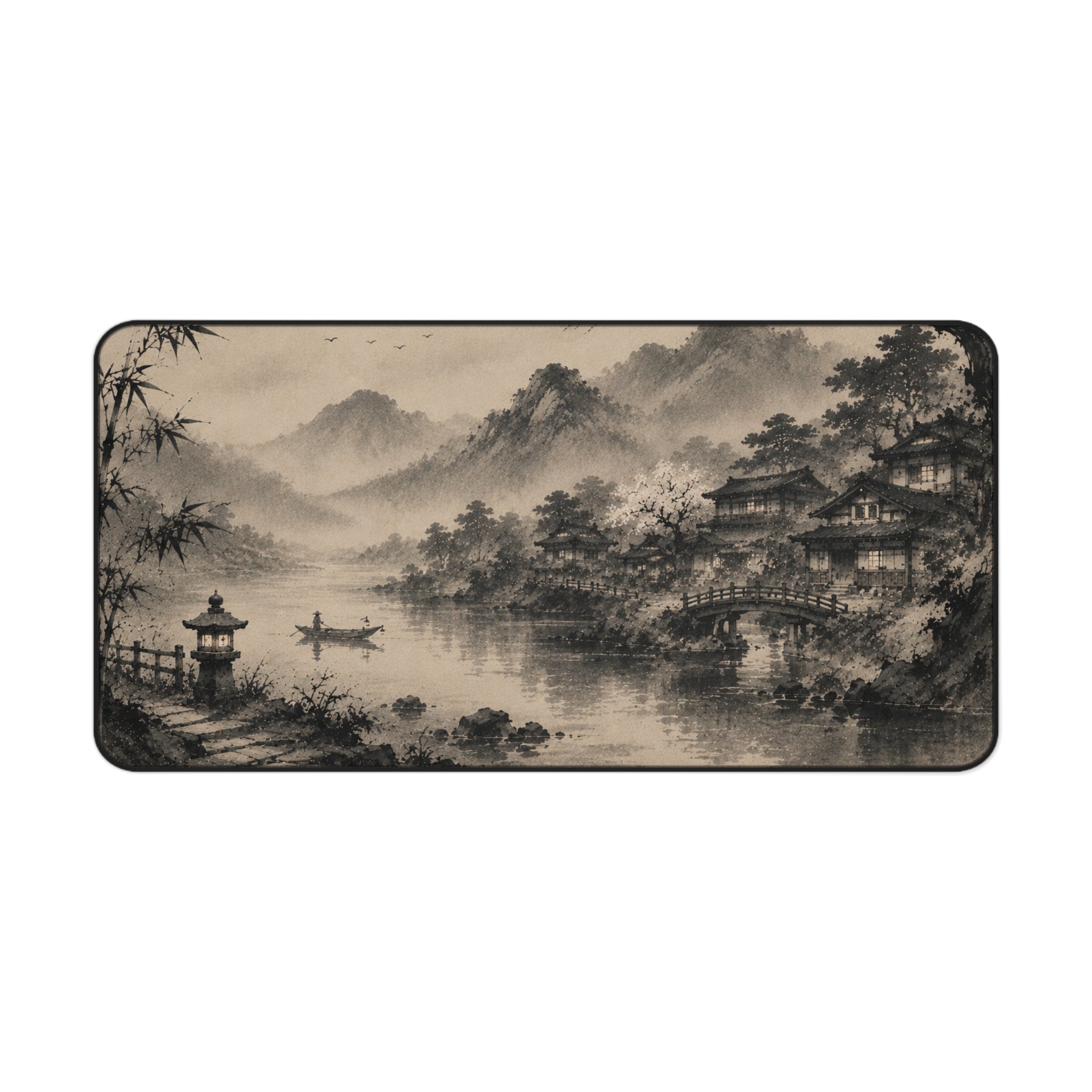 Japanese Ink Village Mousepad