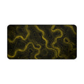 Yellow Topographic Mousepad