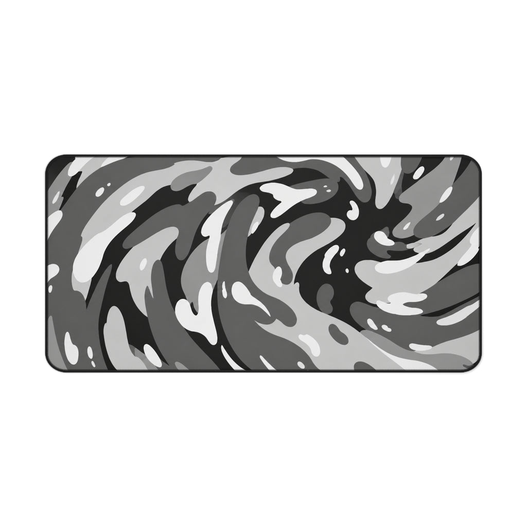 Swirl Grey & Black & White