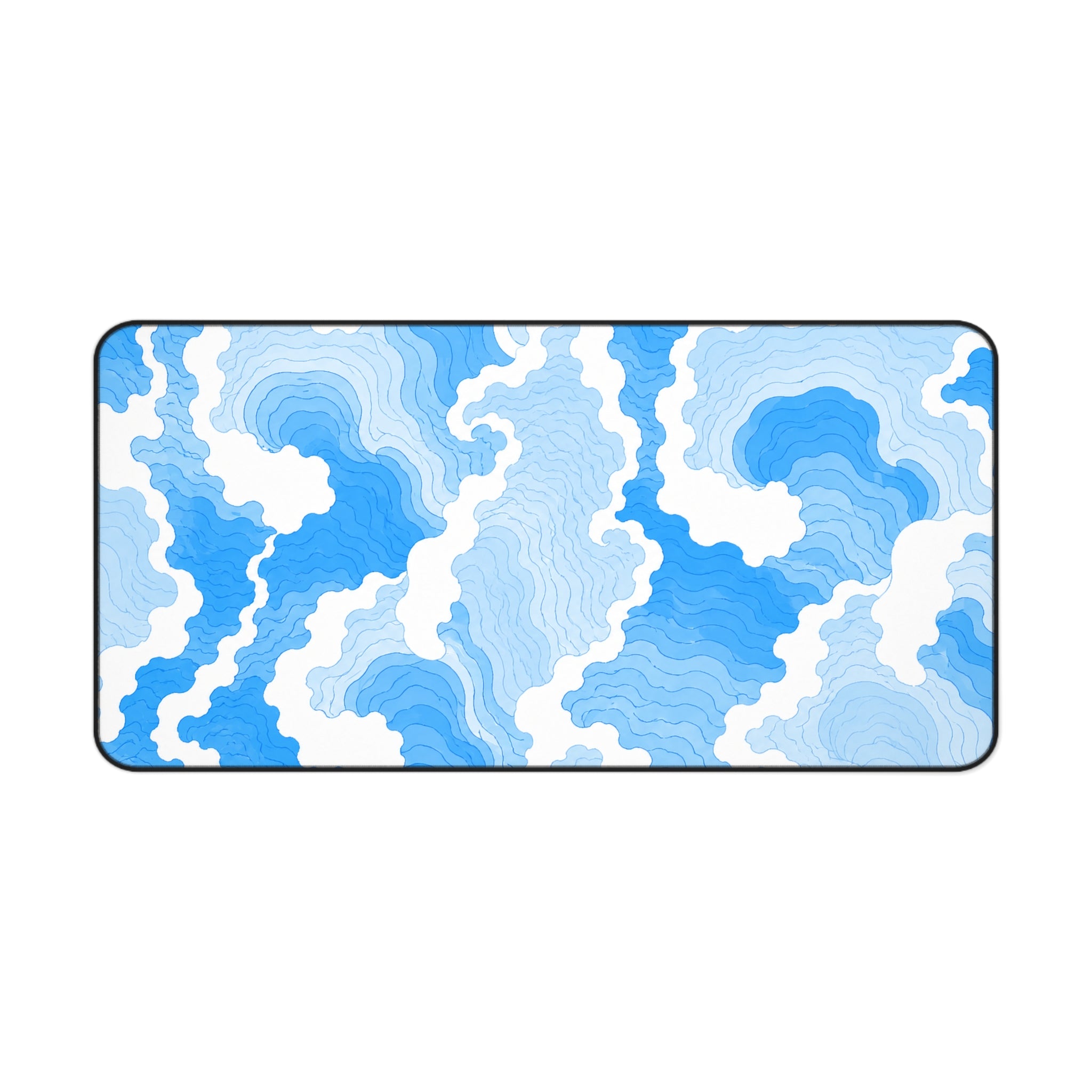 Waves Blue & Light Blue