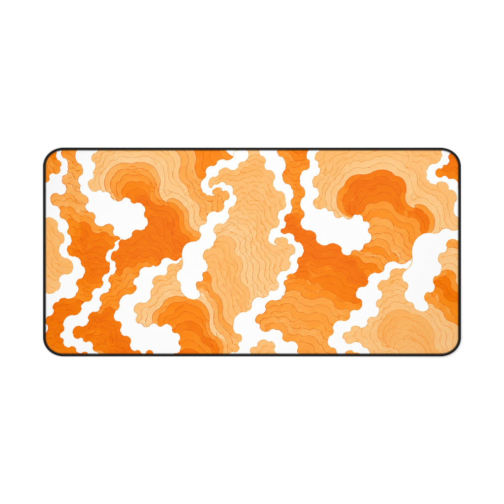 Waves Orange and Light Orange