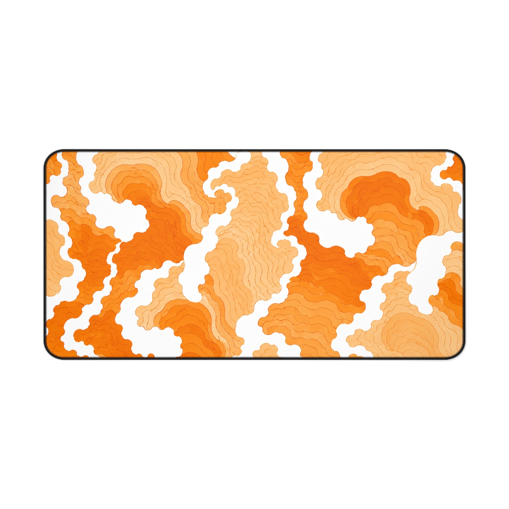 Waves Orange and Light Orange